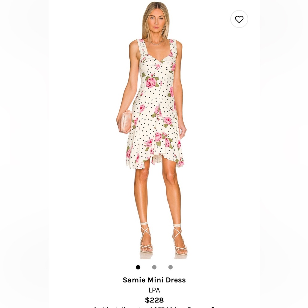 LPA Samie Mini Dress $228 Retail Size Small